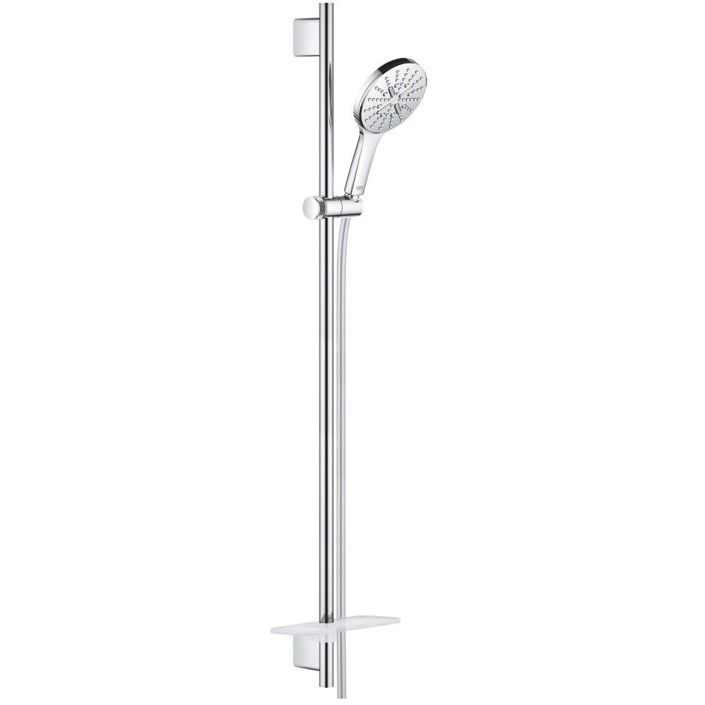 Grohe Rainshower Eco SmartActive 130 Set dus cu bara 90 cm si savoniera, crom [1]