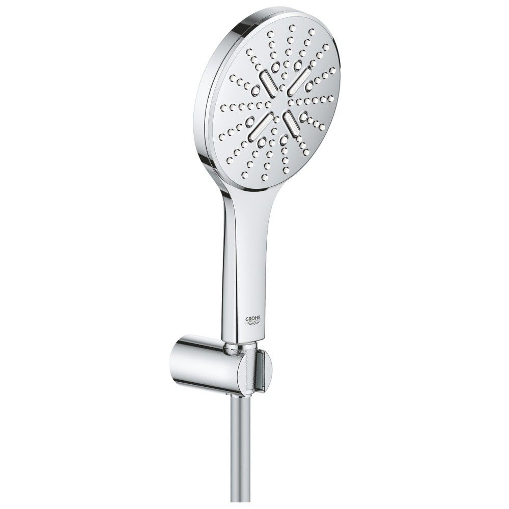 Grohe Rainshower Eco SmartActive 130 Set dus cu suport fix, crom [1]