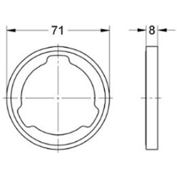 Grohe Rainshower Element extensie pentru baterii dus [2]