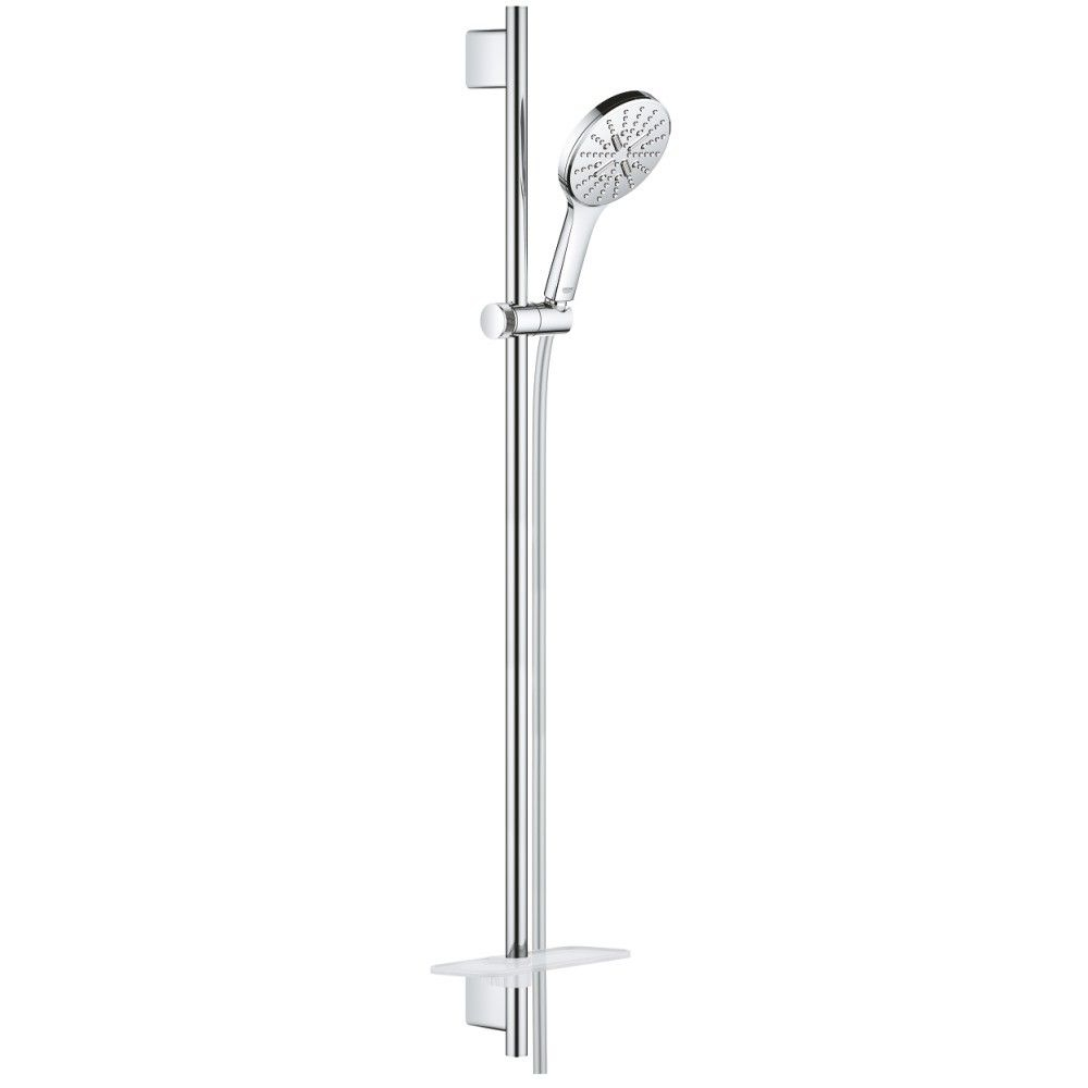 Grohe Rainshower SmartActive 130 Set dus cu bara 90 cm si savoniera, crom [1]