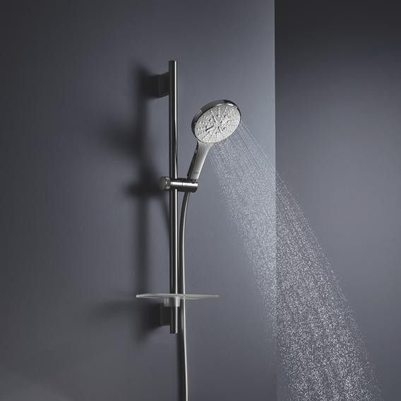 Grohe Rainshower SmartActive 150 Set dus cu bara 90 cm si savoniera, crom [2]