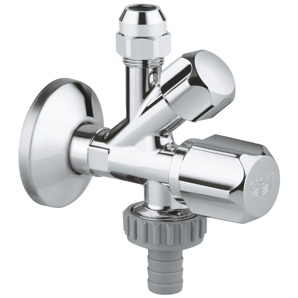 Grohe Robinet coltar 1/2" x 3/8" x 3/4", crom [1]