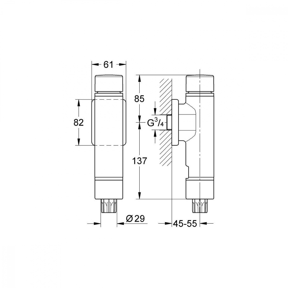 Grohe Rondo set de reutilare StarLight Chrome 37349000 [2]