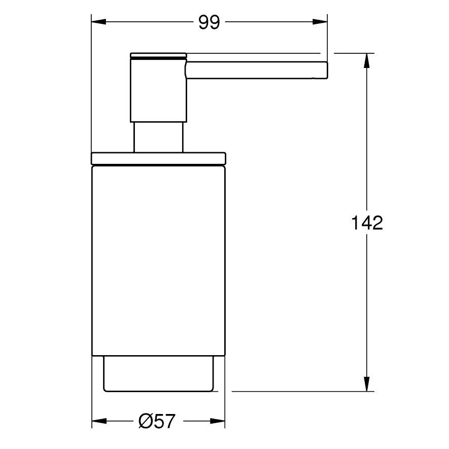 Grohe Selection Dozator sapun lichid, cupru (warm sunset) [2]