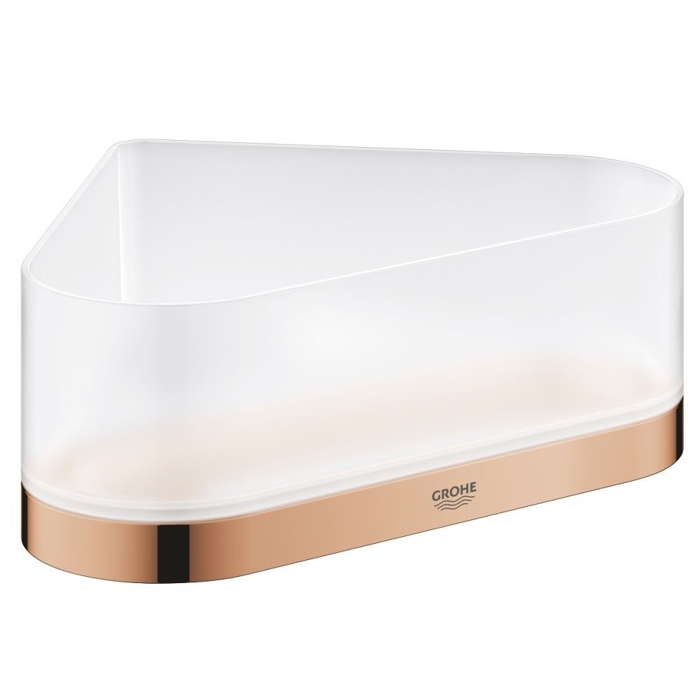 Grohe Selection Polita de colt cu suport, cupru (warm sunset) [1]