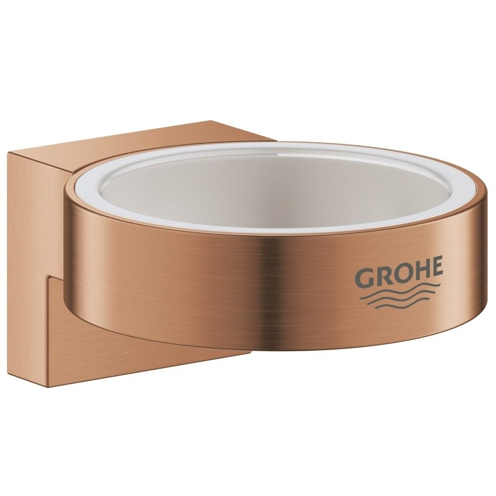 Grohe Selection Suport pahar sau dispenser sapun lichid, cupru mat (brushed warm sunset) [1]