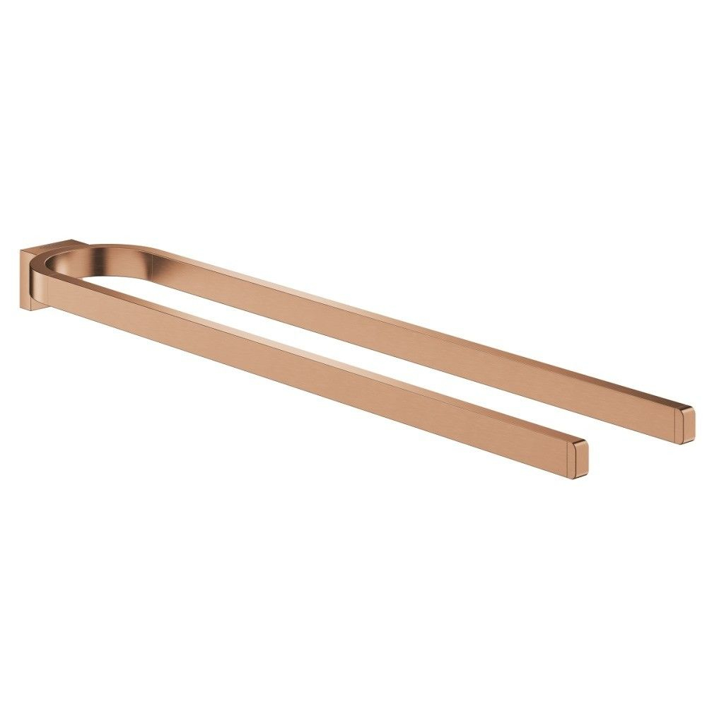 Grohe Selection Suport prosop baie tip bara dubla 36 cm, cupru mat (brushed warm sunset) [1]
