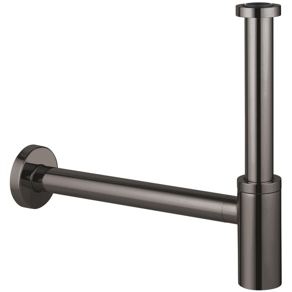 Grohe Sifon estetic lavoar, ornament glisant, antracit (hard graphite) [1]