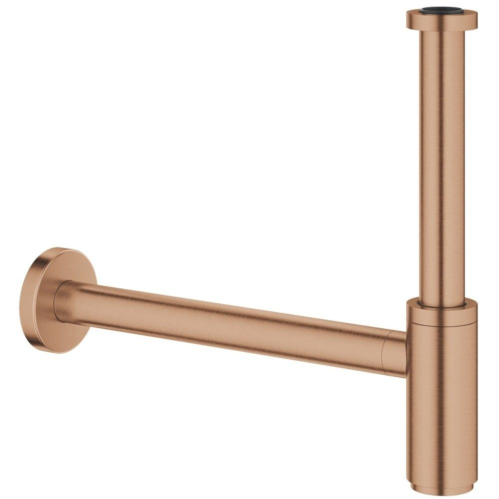 Grohe Sifon estetic lavoar, ornament glisant, cupru mat (brushed warm sunset) [1]