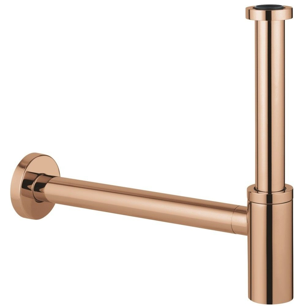 Grohe Sifon estetic lavoar, ornament glisant, cupru (warm sunset) [1]