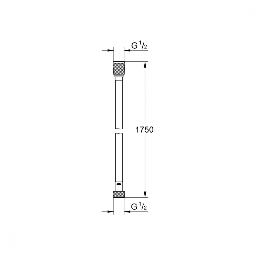 Grohe Silverflex furtun de duș 175 cm Warm Sunset 28388DA0 [2]