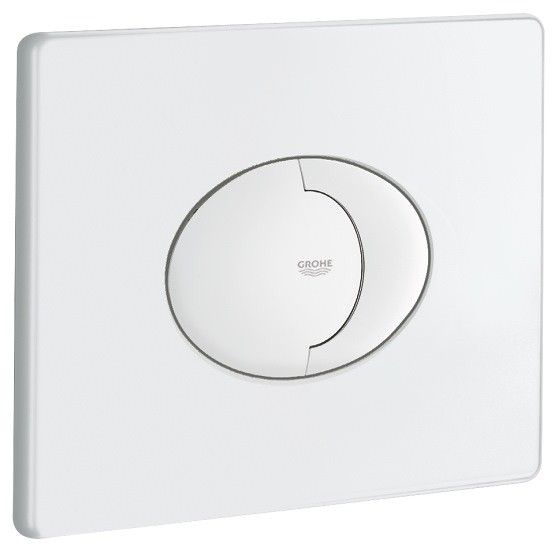 Grohe Skate Air Clapeta de actionare WC dual-flush, orizontala, alb lucios [1]