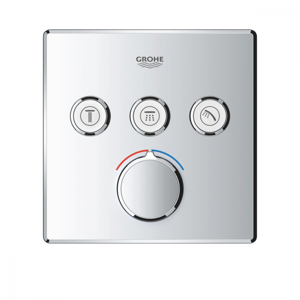 Grohe SmartControl baterie cadă-duș ascuns StarLight Chrome 29149000 [3]