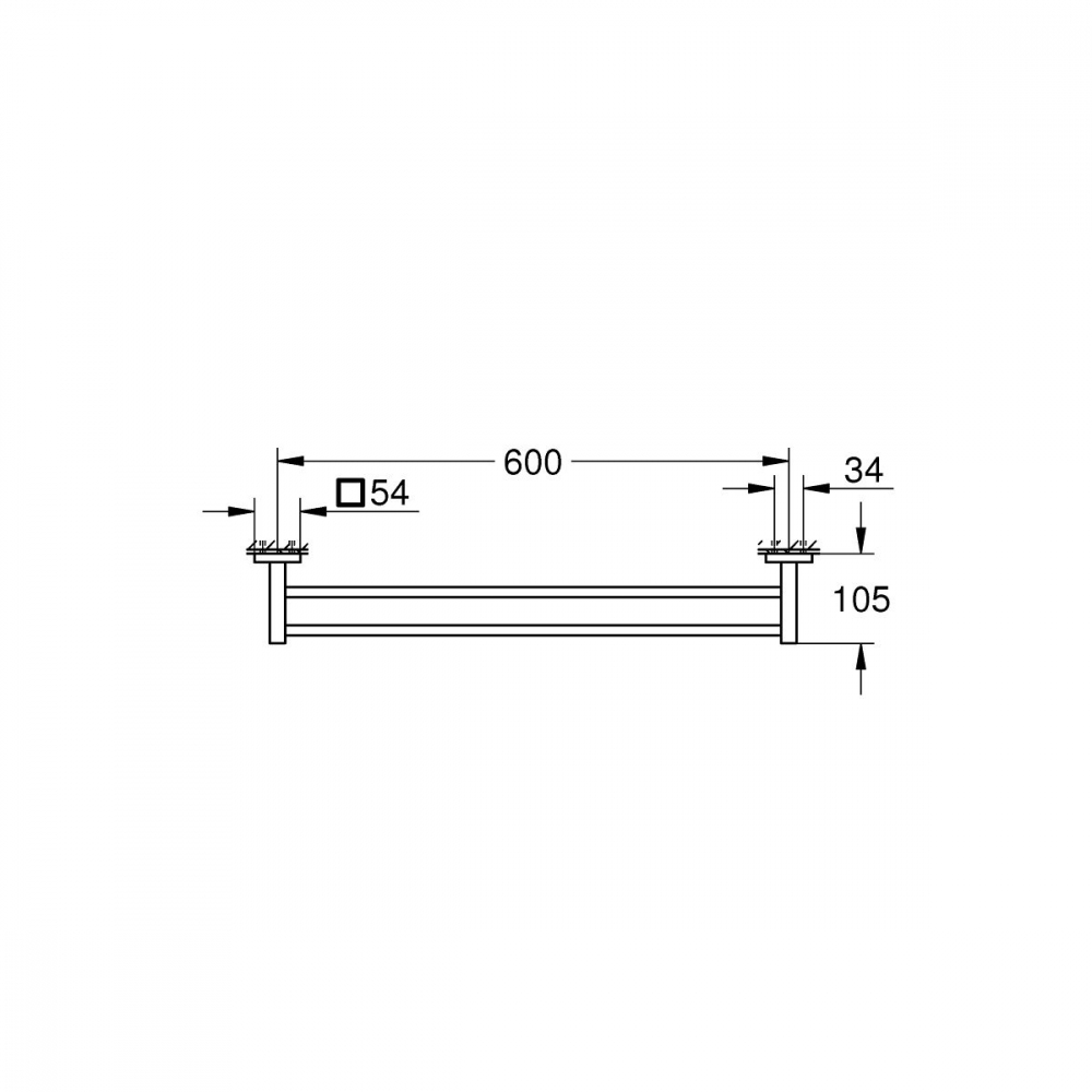 Grohe Start bară negru 411042430 [2]