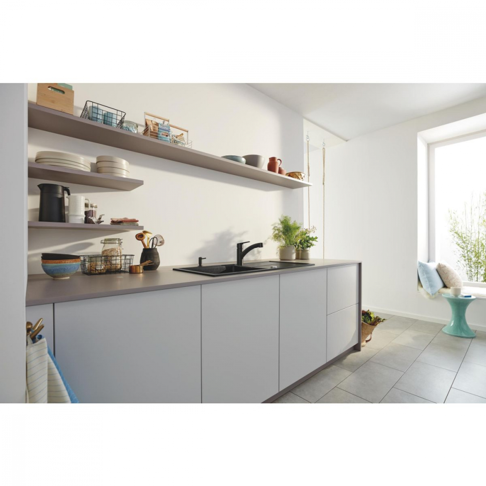 Grohe Start baterie bucătărie pe picior negru 305312431 [5]