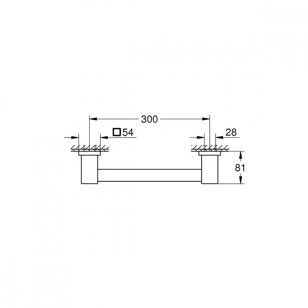 Grohe Start Cube mâner de perete 410942430 [2]