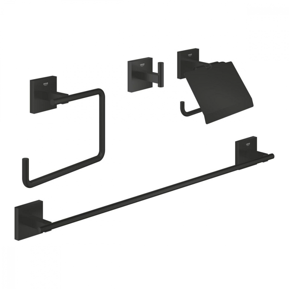 Grohe Start Cube set de accesorii 4 în 1 negru 411152430 [1]
