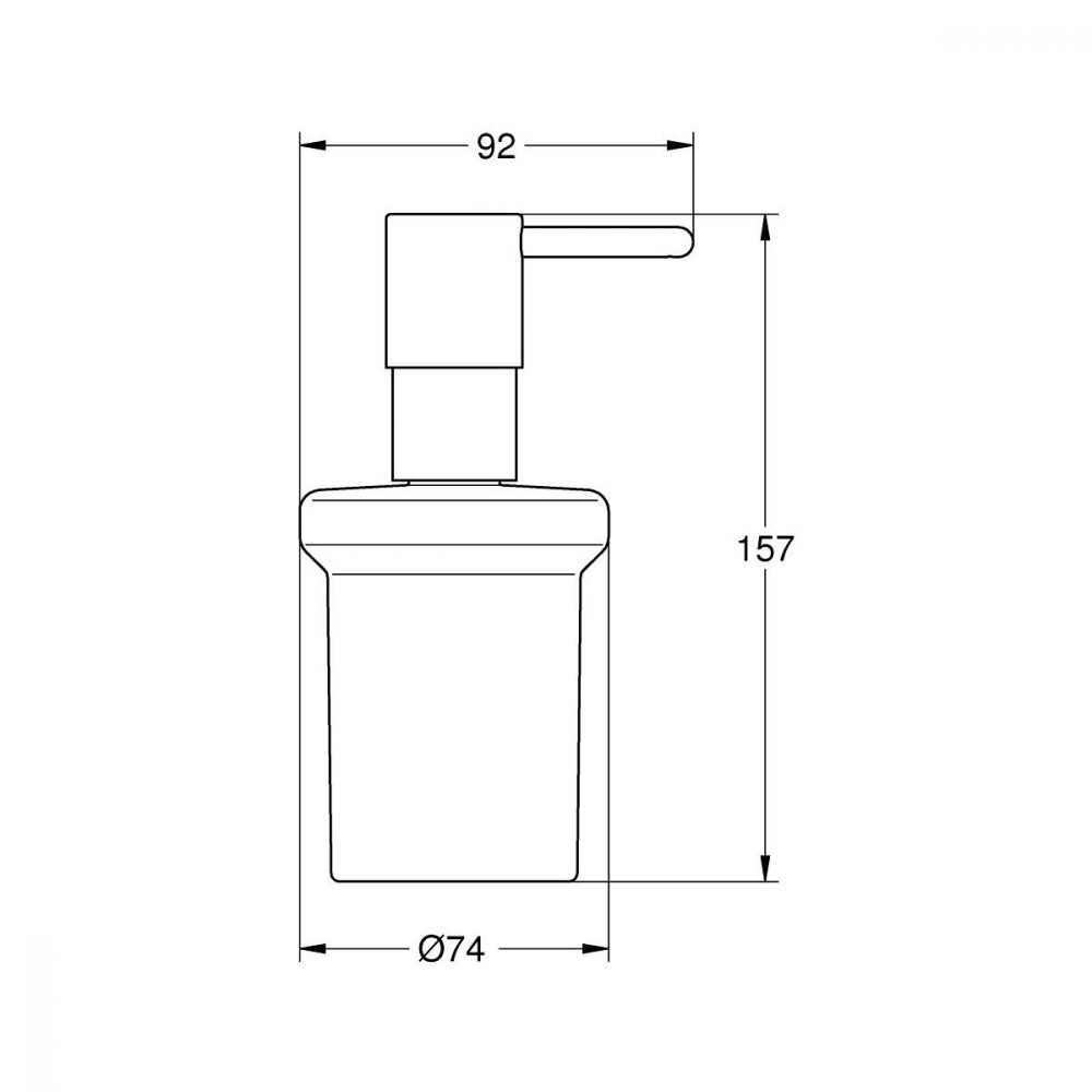 Grohe Start dozator săpun 160 ml crom 41188000 [2]