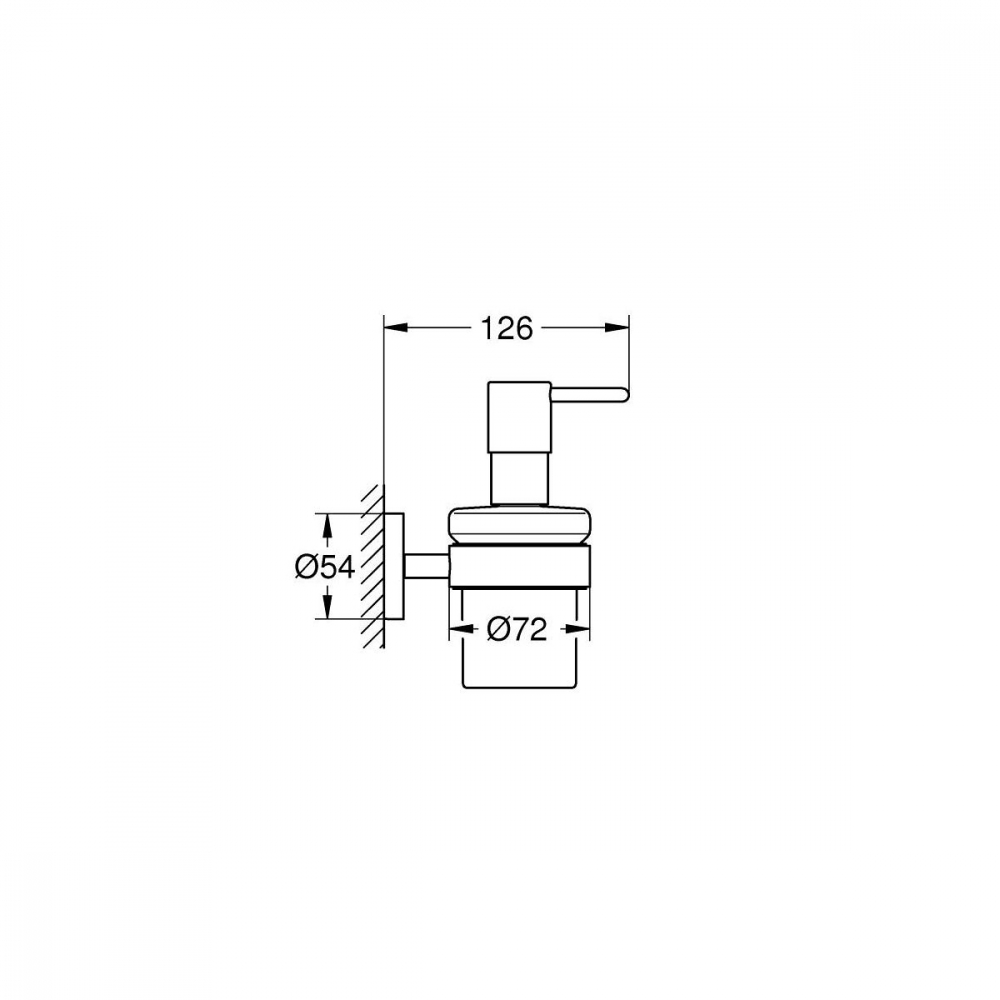 Grohe Start dozator săpun 160 ml negru 411952430 [2]
