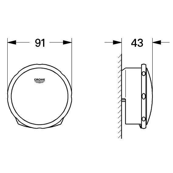 Grohe Talentofill Set final pentru sifon cada cu alimentare prin preaplin, cupru (warm sunset) [3]