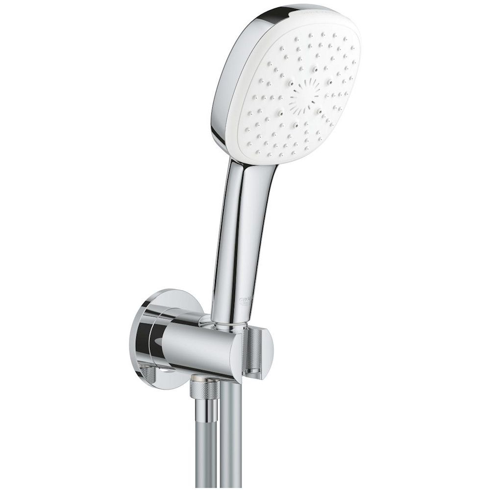 Grohe Tempesta Cube 110 Set dus cu suport si cot iesire, 3 jeturi [3]