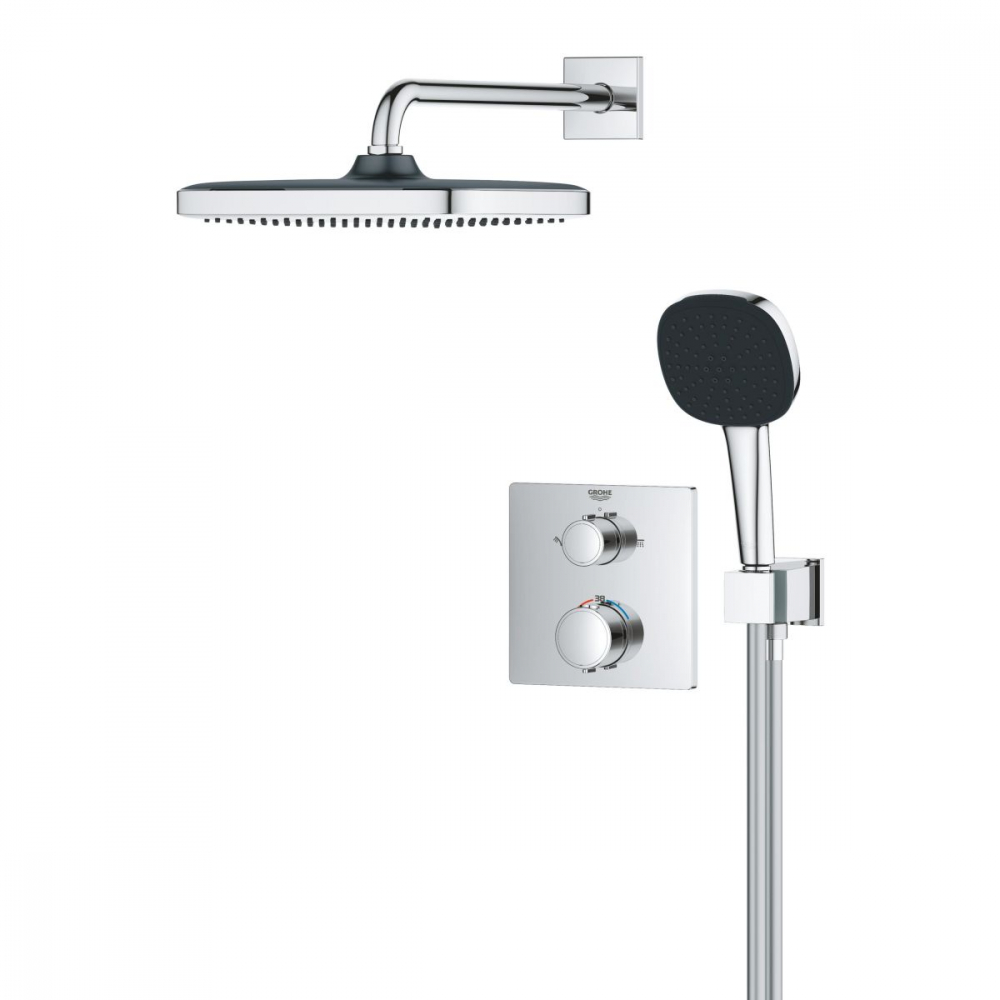 Grohe Vitalio Comfort set de duș ascuns cu termostat da StarLight Chrome 34882000 [3]