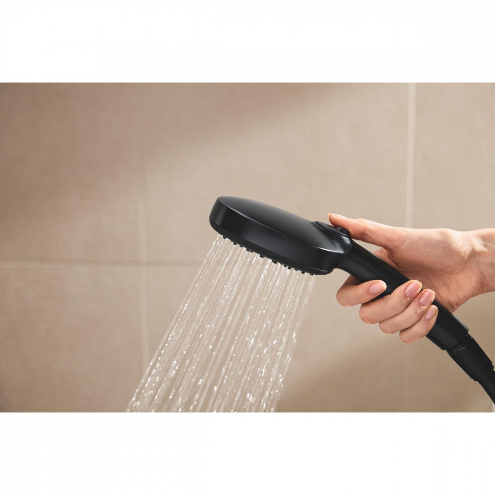 Grohe Vitalio Comfort set de duș perete cu termostat da negru 266962431 [6]