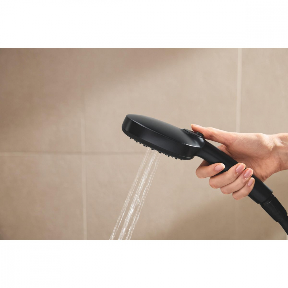 Grohe Vitalio Comfort set de duș perete cu termostat da negru 266962431 [5]