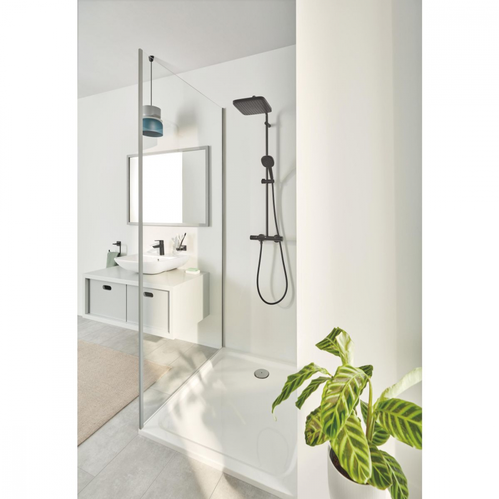 Grohe Vitalio Comfort set de duș perete cu termostat da negru 266962431 [8]