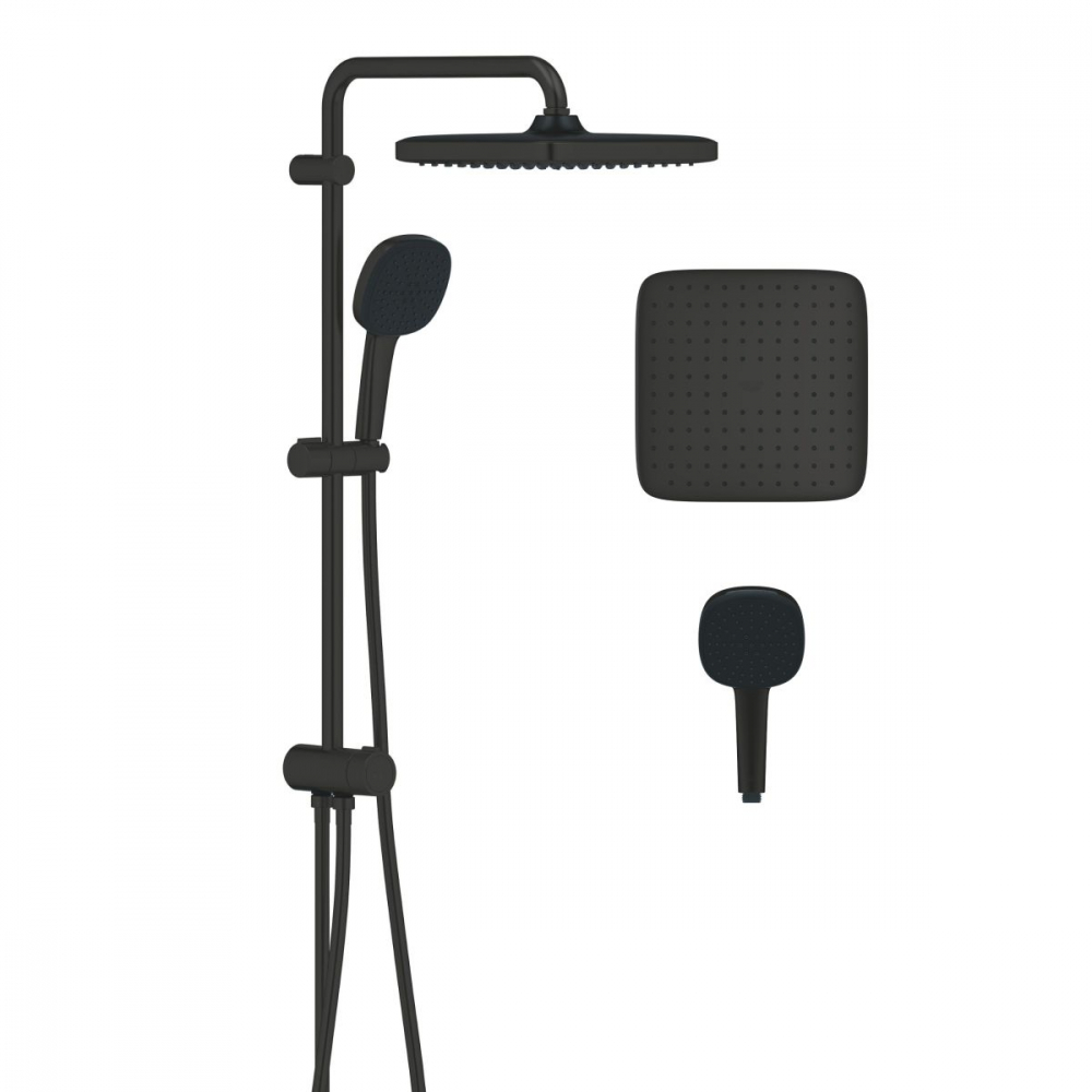 Grohe Vitalio Comfort set de duș perete da negru 266982431 [3]