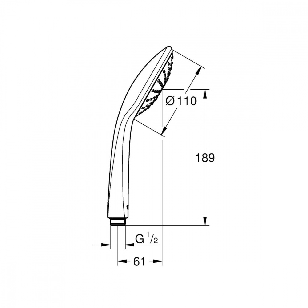 Grohe Vitalio Joy duș de mână || 27316000 [2]