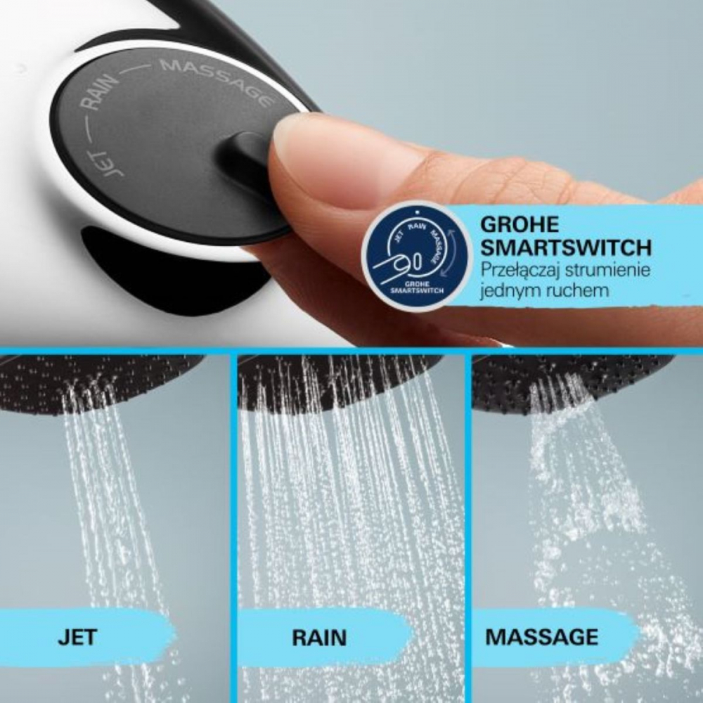 Grohe Vitalio Start set de duș perete crom 26769001 [8]