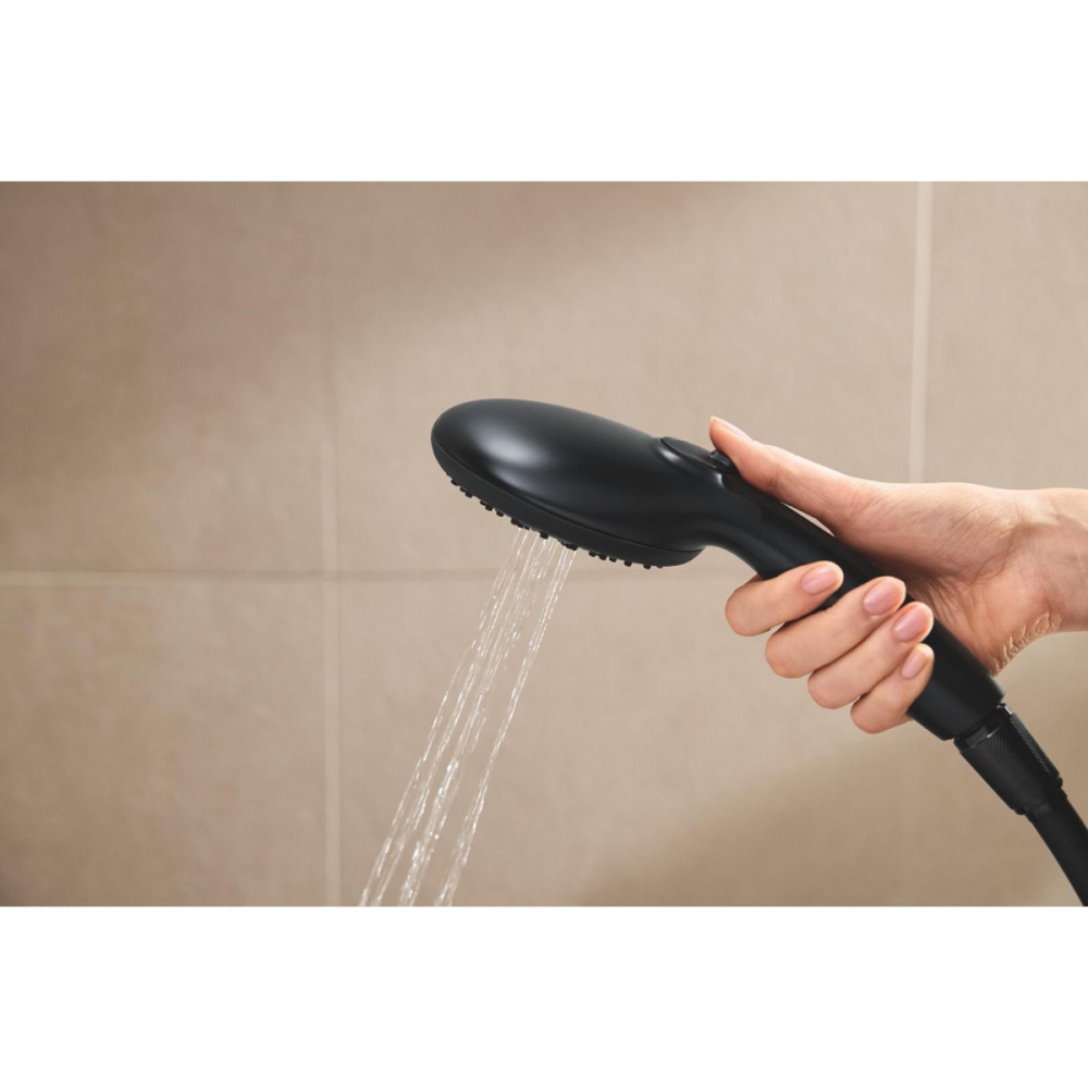 Grohe Vitalio Start System set de duș perete cu termostat da negru 266772431 [3]