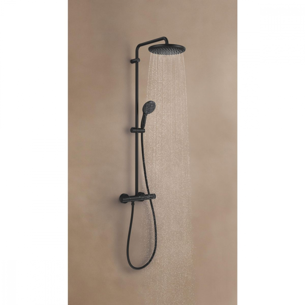 Grohe Vitalio Start System set de duș perete cu termostat da negru 266772431 [8]