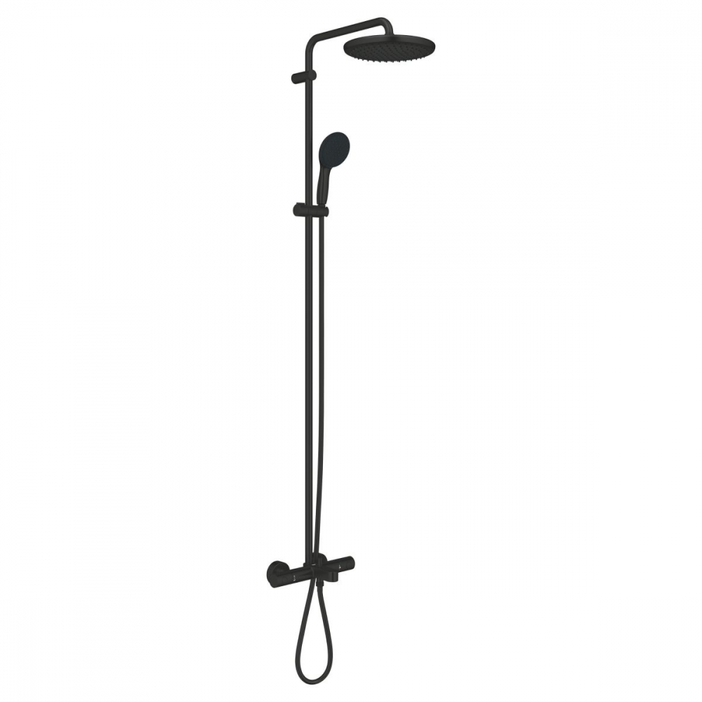 Grohe Vitalio Start System set de duș perete cu termostat da negru 269882431 [5]