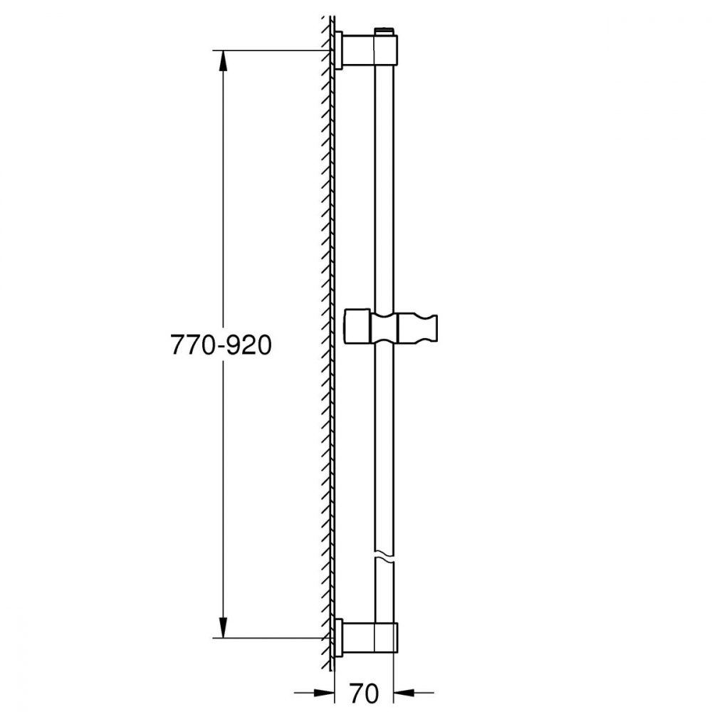 Grohe Vitalio Universal bară de duș |90 26961001 [2]