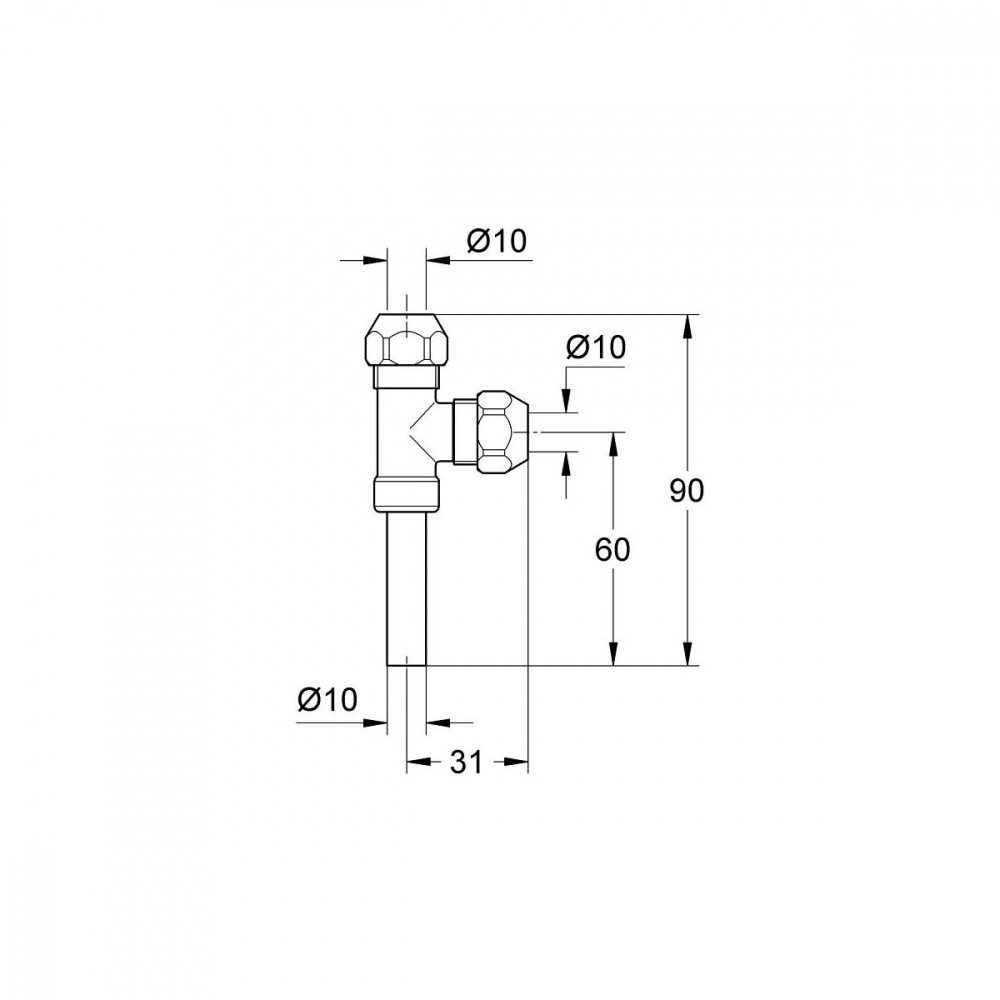 Grohe Was element suplimentar duș StarLight Chrome 41007000 [2]