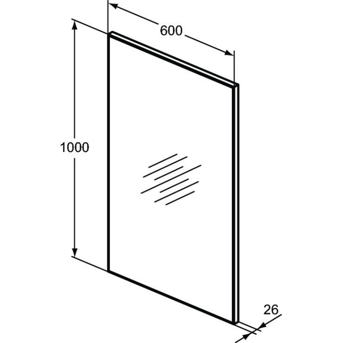 Ideal Standard Mirror&Light H Oglinda reversibila 60xH100 cm [4]