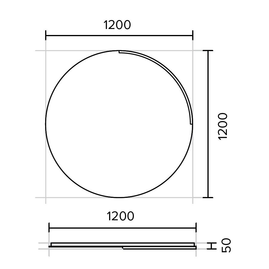 Kolpa San Orbis Oglinda cu iluminare LED Ø120 cm [7]