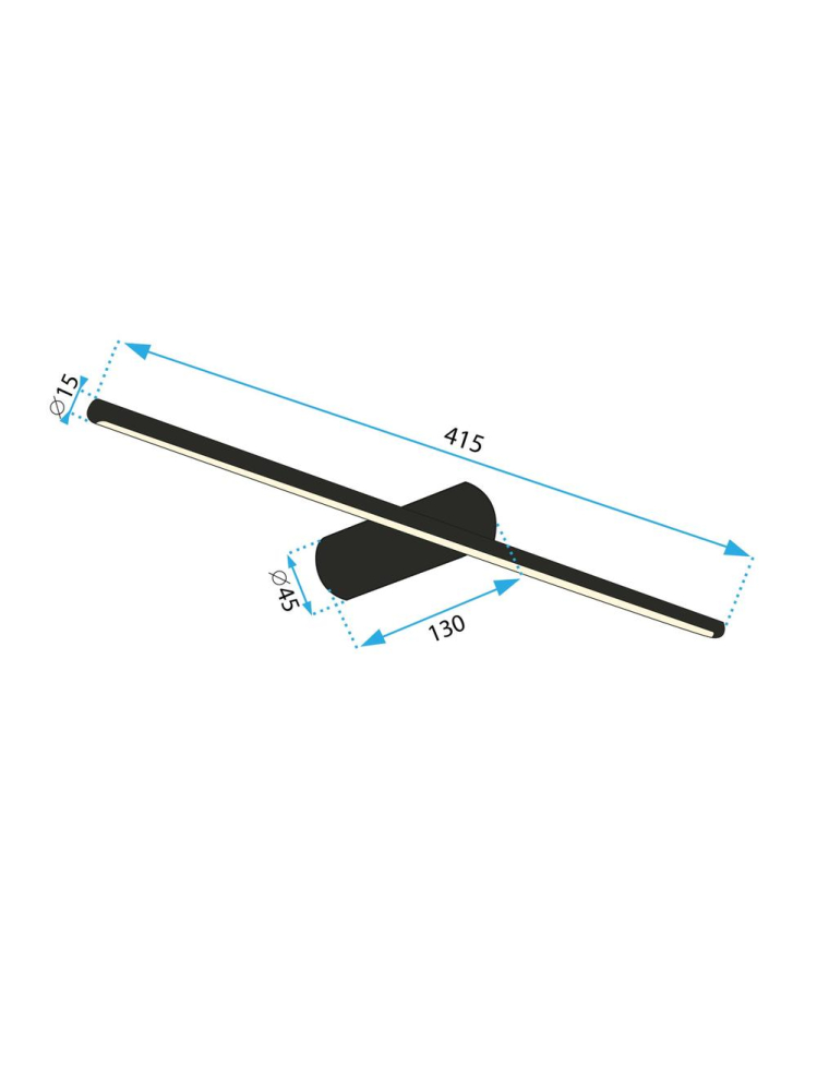 Lampa de perete LED 40CM APP1347 auriu [7]