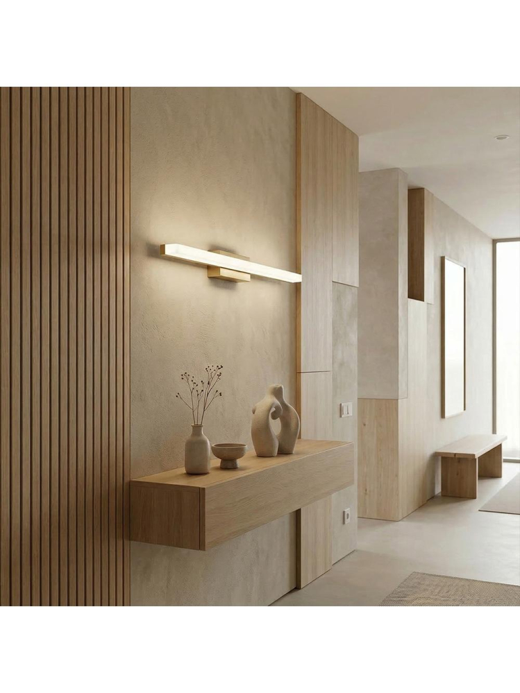 Lampa de perete LED 60CM APP1852-1W auriu periat [4]