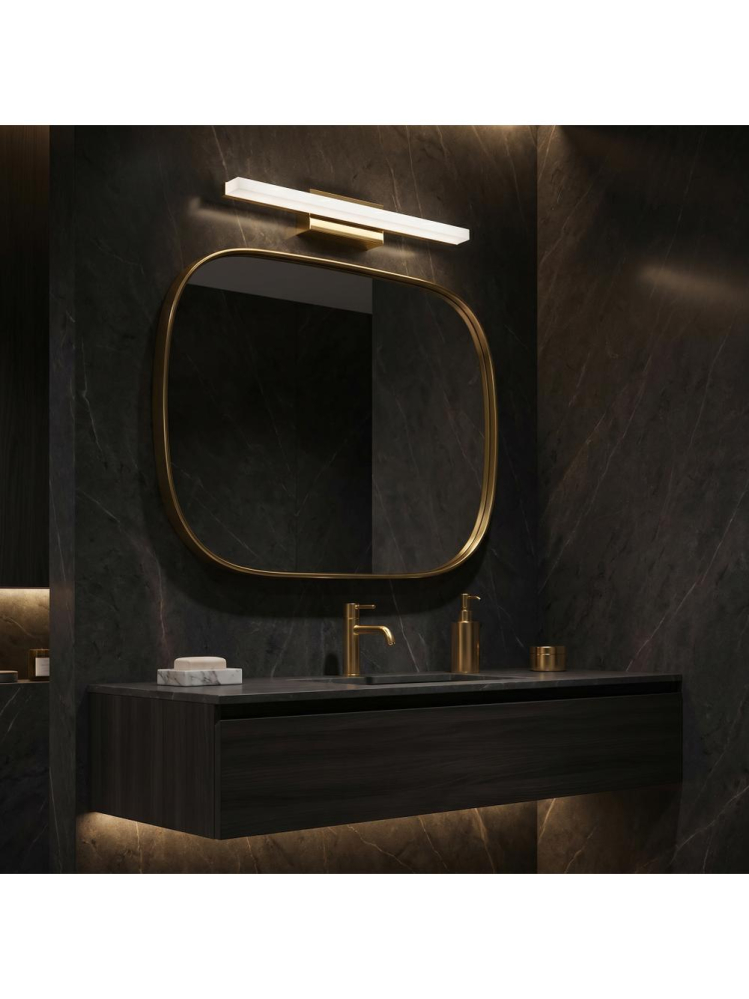 Aplica perete LED 40cm Toolight APP1848-1W auriu 400x75x50mm [2]