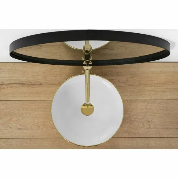 Lavoar alb/auriu pe blat Rea Sami 36 cm [4]