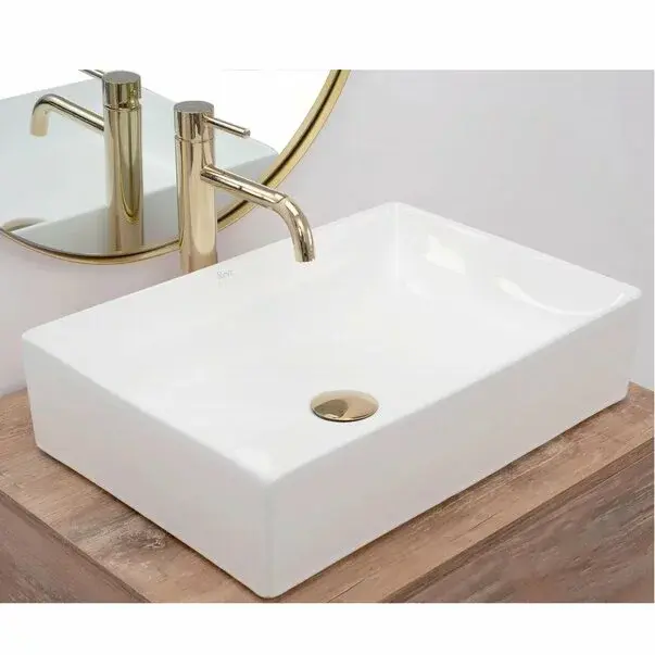 Lavoar alb pe blat Rea Inga 51 cm [4]