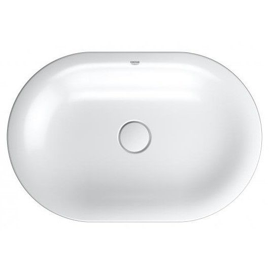 Lavoar baie pe blat, oval Grohe Essence Vessel 60x40 cm, tratament PureGuard [4]