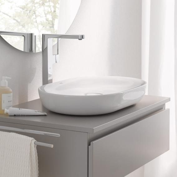 Lavoar baie pe blat, oval Grohe Essence Vessel 60x40 cm, tratament PureGuard [3]