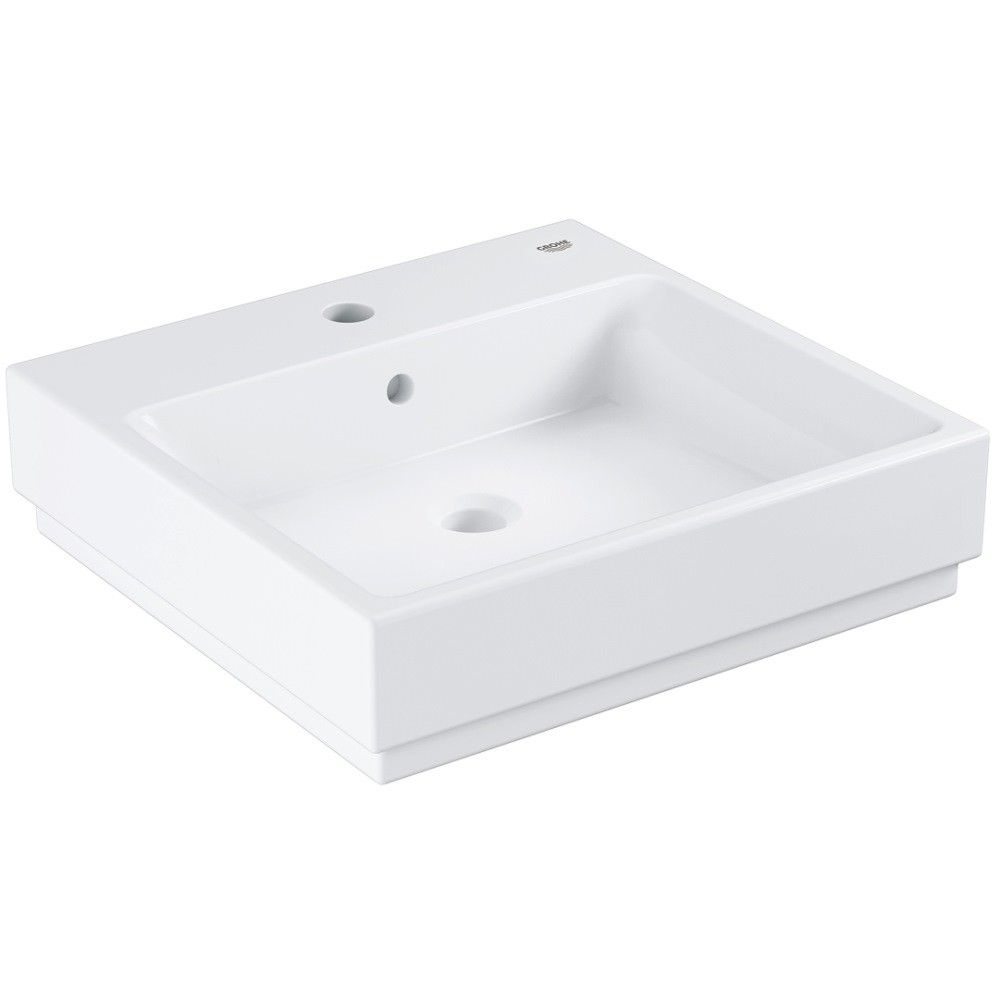 Lavoar baie suspendat Grohe Cube Ceramic 50x49 cm, tratament PureGuard [1]