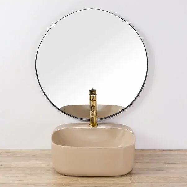 Lavoar bej mat pe blat Rea Luiza 42 cm [2]