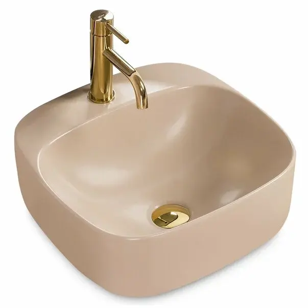 Lavoar bej mat pe blat Rea Luiza 42 cm [1]