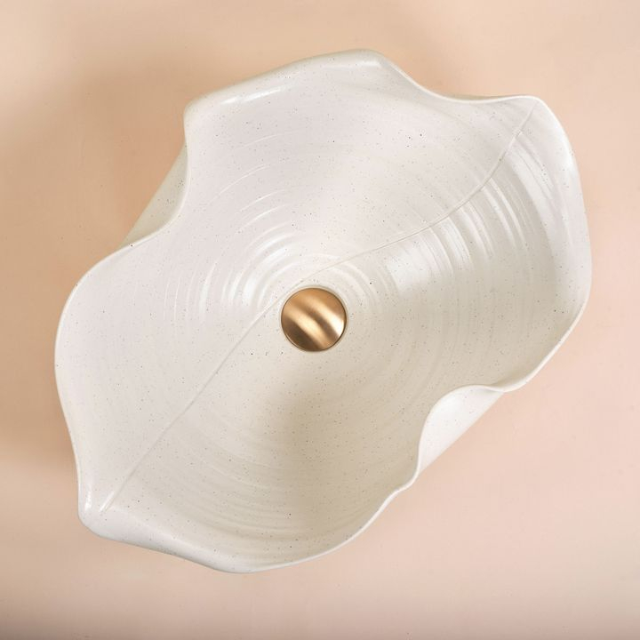 Lavoar ceramic pentru blat REA HM-02 Handmade ART [6]